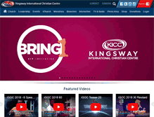 Tablet Screenshot of kicc.org.uk